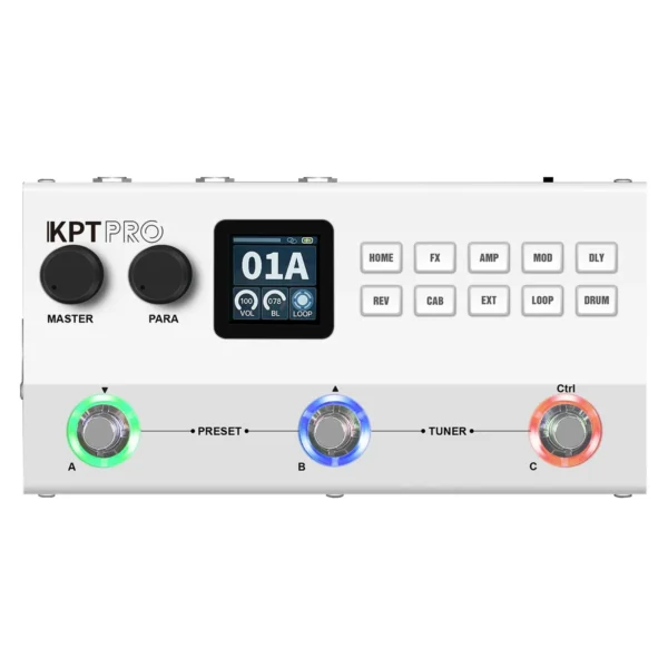 Yuimer KPT PRO 기타 멀티 이펙터 루프 드럼 노이즈 제거 콤프 EQ 딜레이 리버브 - 이미지 3