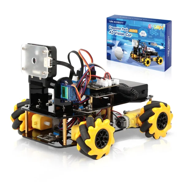 AI 로봇 자동차 Arduino 프로그래밍 키트 물체 감지 추적