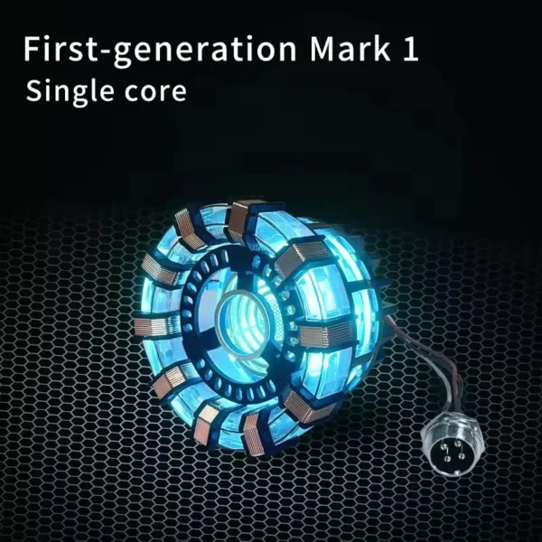 진짜 아크리액터 LED 토니 스타크 흉상 1:1 - 이미지 3