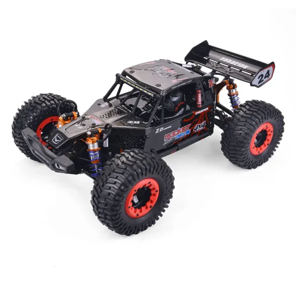 ZD 레이싱 DBX 10 1/10 4WD 2.4G 사막 트럭 무브러시 자동차 고속 오프로드 차량 80KM/h 원격 제어 사막 자동차 어린이 장난감 - 이미지 4