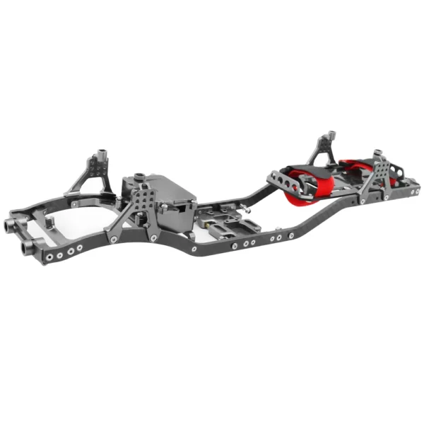 1/10 RC 크롤러 카본 파이버 거더 4MM CNC 금속 자동차 섀시 프레임 바디 키트 부품 (Axial SCX10 II Rock Off Road 트럭용) - 이미지 7