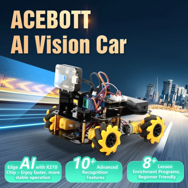 AI 로봇 자동차 Arduino 프로그래밍 키트 물체 감지 추적 - 이미지 2