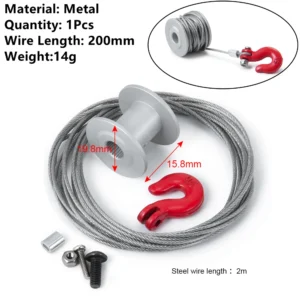 [8394] MIBIDAO RC 자동차 시뮬레이션 장식 도구 1/10 TRX4 TRX6 Axial SCX10 90046 AXI03007 Redcat D90 D110 액세서리