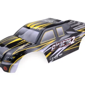 ZD 레이싱 1/8 Rc 자동차 액세서리 8485 8486 8469 08427V3 MT8 자동차 PVC 바디 쉘 옐로우 그레이 하우징 부품