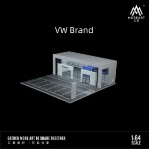 [VW 브랜드] MoreArt+TimeMicro 1:64 선룸 조명 버전 조립 디스플레이 장면