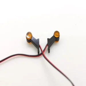 1/14 타미야 RC 트럭 스카니아 MAN TGX DIY 업그레이드 부품용 LED 측면등 윤곽선 마커 램프 클리어런스 램프