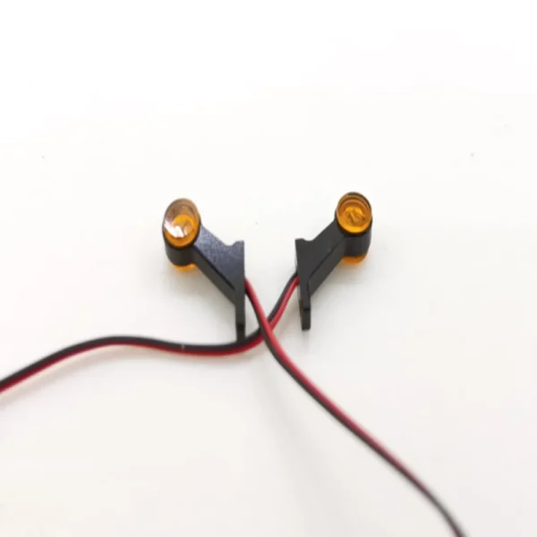 1/14 타미야 RC 트럭 스카니아 MAN TGX DIY 업그레이드 부품용 LED 측면등 윤곽선 마커 램프 클리어런스 램프