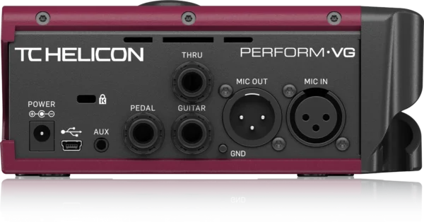 TC Helicon PERM-VG ボーカル ギター エフェクト スタジオ品質 リバーブ マイクスタンド取付 - 画像 (5)