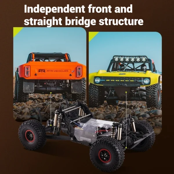 FMS RC 자동차 1/7 대형 4WD 무브러시 고속 드리프트 원격 제어 시뮬레이션 레이싱 카 짧은 트럭 SUV 남성 RC 자동차 선물 - 이미지 4
