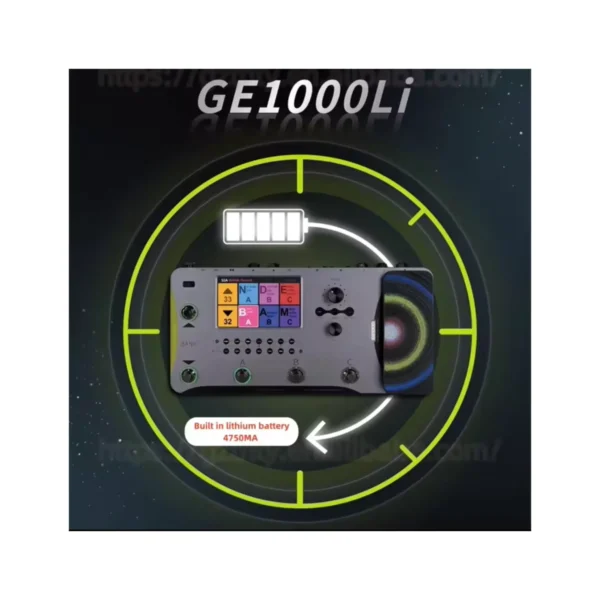 Mooer GE1000LI 기타 멀티 이펙터 앰프 모델링 일렉트릭 기타 프로세서 - 이미지 6