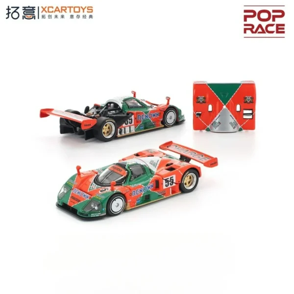 [사전판매] Xcartoys X Pop Race 1:64 787B 1991 Le Mans Orange Green 다이캐스트 모델 자동차