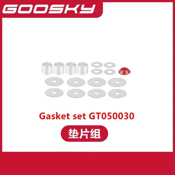 [개스킷] GOOSKY E2 UH-1Y RC 헬리콥터 액세서리 부품 쉘 블레이드 모터 ESC 서보 메인 샤프트 스와시 플레이트 로터 클립 나사 랜딩 기어