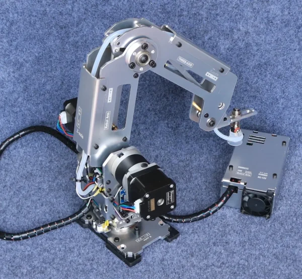多軸ロボットアーム産業用ステッピング メタルマニピュレーター Arduino 2560 ロボット DIY キット用 吸盤/ステッピングモータークロー付き - 画像 (4)