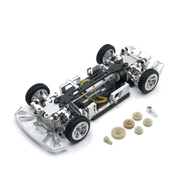 WLtoys 1/28 284131 K969 K979 K989 K999 RC 자동차 액세서리 금속 업그레이드 프레임에 적합 - Image 6
