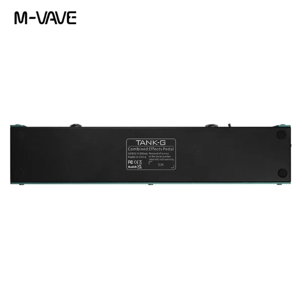 M-VAVE TANK-G Pro ワイヤレスギターハブ プリアンプIR Bluetooth MIDI 充電20時間 - 画像 (4)