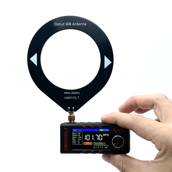 업그레이드된 HIZ Mini SI4732 풀 밴드 DSP 포켓 라디오 FM AM (MW/SW) SSB (LSB/USB) 모드 내장 헤드폰 앰프 회로 - Image 8