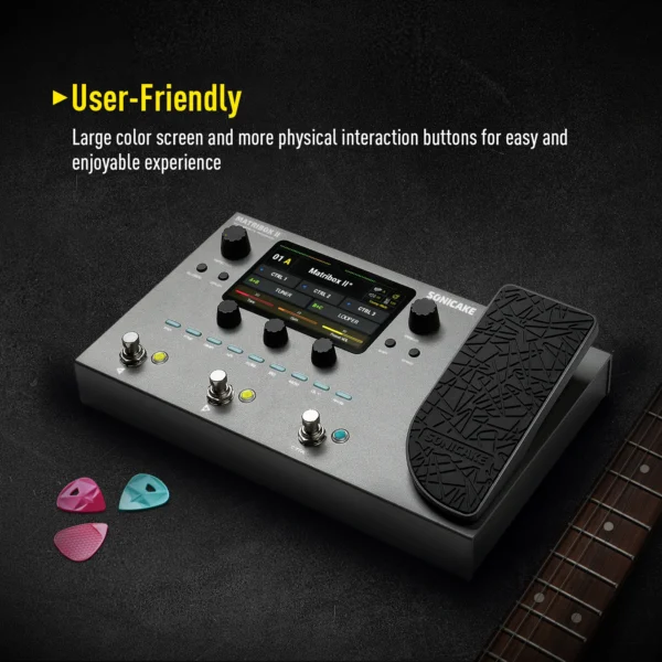SONICAKE Matribox II 기타베이스 앰프 모델링 이펙터 EU / US 전원 QME-100 - 이미지 3
