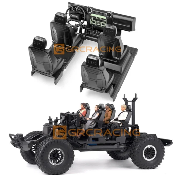 TRX4 수비수 용 RC 크롤러 인테리어 맞춤 시뮬레이션