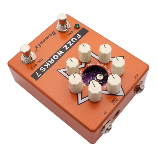 Demonfx Fuzz Works 7 ギター ベース ファズ エフェクター - 画像 (4)