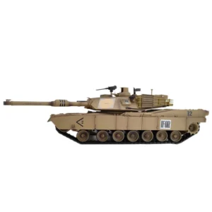 [노란색 업그레이드] 2.4g Heng Long 1/16 스케일 Rc 탱크 7.0 M1a2 Abrams 업그레이드된 금속 트랙 원격 제어 탱크 모델 3918 Rc 장난감 선물 Th17794