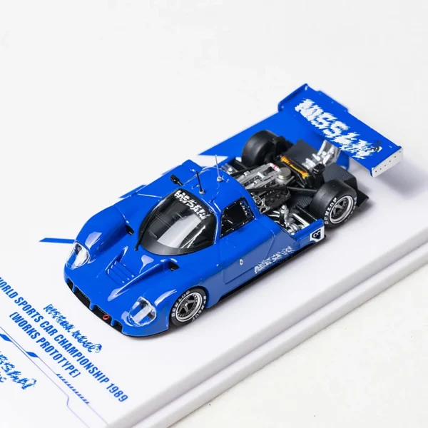 INNO 1:64 R89C 블루 합금 자동차 모델이 열릴 수 있습니다. - 이미지 3