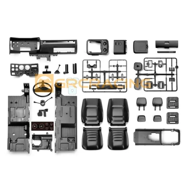 TRX4 쉐보레 블레이저 인테리어 컨트롤 시트 DIY 1/10 RC - 이미지 7