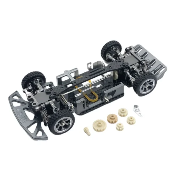 WLtoys 1/28 284131 K969 K979 K989 K999 RC 자동차 액세서리 금속 업그레이드 프레임에 적합 - Image 5