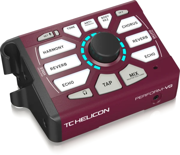 TC Helicon PERM-VG ボーカル ギター エフェクト スタジオ品質 リバーブ マイクスタンド取付