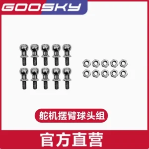 [서보 암 볼 헤드] GOOSKY E2 UH-1Y RC 헬리콥터 액세서리 부품 쉘 블레이드 모터 ESC 서보 메인 샤프트 스와시 플레이트 로터 클립 나사 랜딩 기어