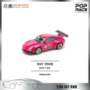 Xcartoys Poprace 1:64 다이캐스트 미니카 997 RWB 합금 다이캐스트 모델 자동차 경주용 자동차 소년 크리스마스 선물 사전 주문