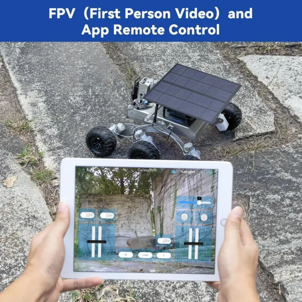 SunFounder GalaxyRVR Mars Rover Kit 스마트 비디오 로봇 자동차 키트 (Arduino Uno R3 호환ESP32 CAM 배터리 포함) - 이미지 5