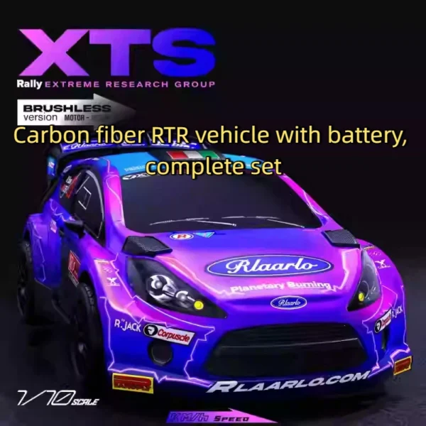 XTS F10 랠리카 1/10 프로페셔널 RC 원격 조종 자동차 고속 드리프트 자동차 오프로드 차량 원격 조종 4륜 구동 - 이미지 8