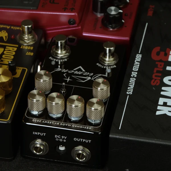 Leeky Moollon Tone Diamond ギターエフェクター ディストーション オーバードライブ ブースト - 画像 (3)