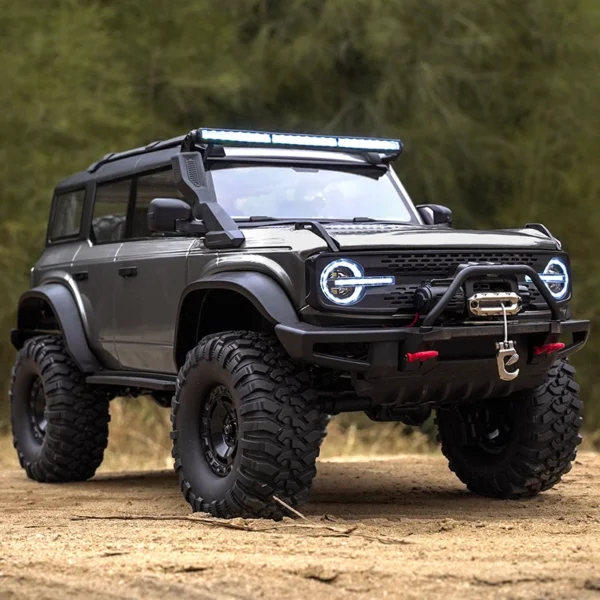HB 1/10 R1001 R1005 업그레이드된 Bronc RC 4WD 2.4G 전기 캡스턴 3가지 구성 등반 오프로드 차량 모델 성인용 장난감 - 이미지 2