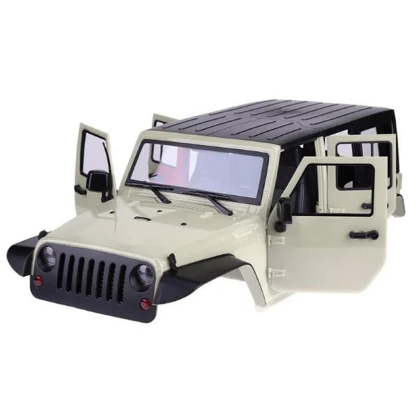 1/10 RC 크롤러 Axial SCX10 90046 90047 RGT EX86100용 하드 플라스틱 카 쉘 313mm 휠베이스 지프 랭글러 루비콘 바디 키트 - 이미지 7
