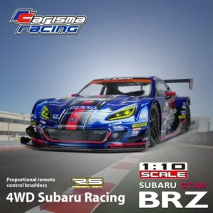 Carisma 1/10 스바루 GT300 랠리 카 RC 브러시리스 고속 4WD