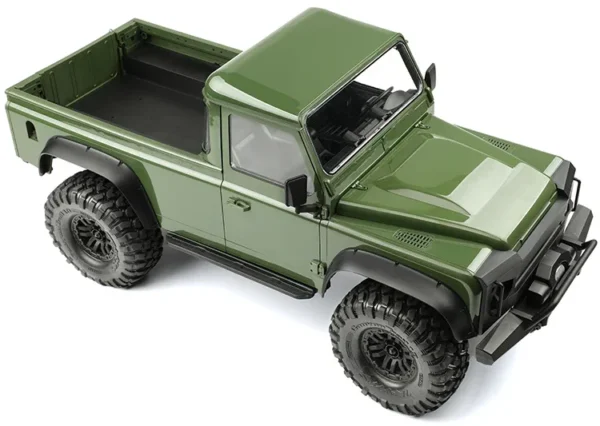 TRX 4 시뮬레이션 324mm 휠베이스 2도어 픽업 트럭 바디 셸 1/10 RC 크롤러 자동차 Traxxas TRX4 DEFENDER RD110 부품용 - 이미지 6