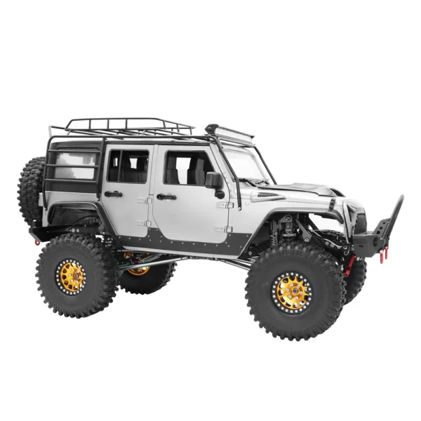 1/10 RC 크롤러 카본 파이버 거더 4MM CNC 금속 자동차 섀시 프레임 바디 키트 부품 (Axial SCX10 II Rock Off Road 트럭용) - 이미지 3