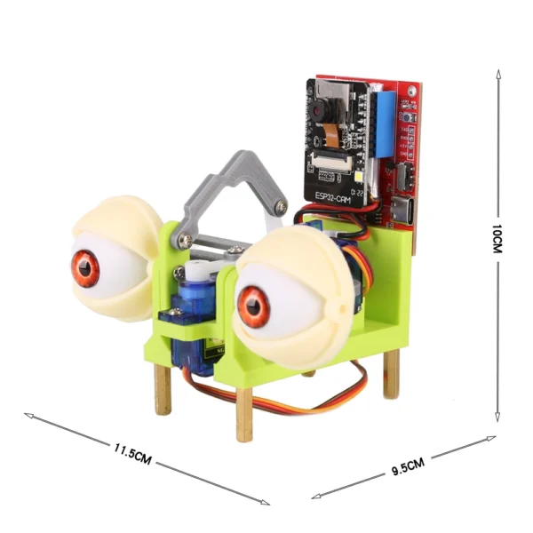 WatchEye ESP32 카메라 얼굴 추적 AI 바이오닉 아이 DIY 로봇 - 이미지 6