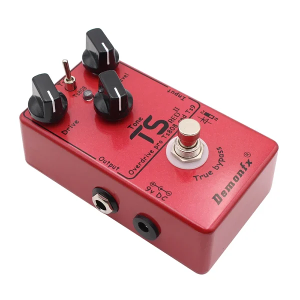 Demonfx TS RED II TS GREEN TS9 TS808 오버 드라이브 기타 페달 - 이미지 4