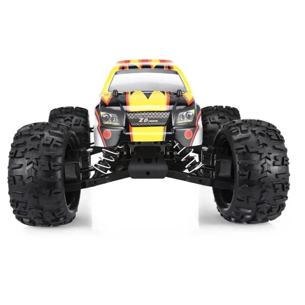 ZD 레이싱 9116 V2 9116 V3 1/8 4WD 브러시리스 전기 몬스터 트럭 금속 프레임 브러시리스 100km/h RTR RC 자동차 야외 장난감 - 이미지 4