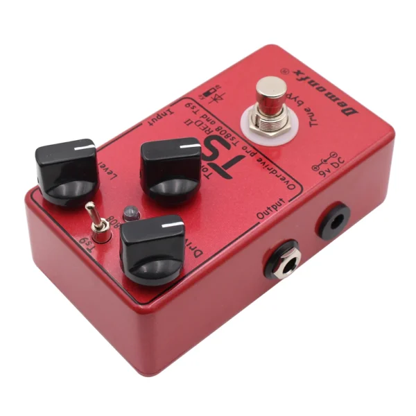 Demonfx TS RED II TS GREEN TS9 TS808 오버 드라이브 기타 페달 - 이미지 3