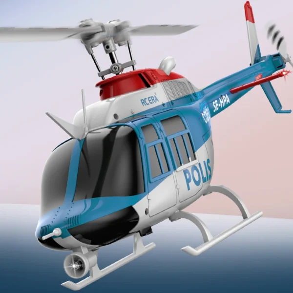 C138 PRO 브러시리스 헬기 RC 드론형 벨 206 라디콘 헬기 재고 있음 - 이미지 6