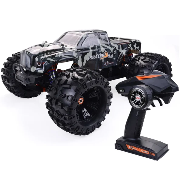 ZD 레이싱 9116 V4 MT8 Pirates3 3S 2.4G 4WD 1/8 RTR 몬스터 트럭 버기 오프로드 트러기 차량 80~90km/h 400m 거리 RC카