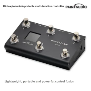 MIDI Captain 블랙 6핀 PC CC NOTE 풀 커맨드 PaintAudio 대응 컨트롤러