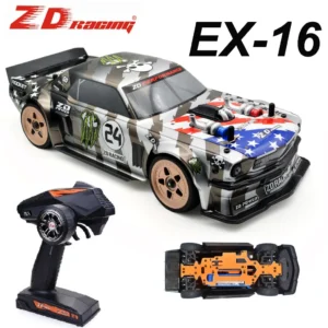 ZD 레이싱 EX 16 1/16 RC 자동차 40km/h 고속 브러시리스 모터 4WD 원격 제어 차량 RTR 모델 RC 투어링카 온로드용