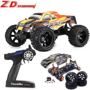 ZD 레이싱 9116 V2 9116 V3 1/8 4WD 브러시리스 전기 몬스터 트럭 금속 프레임 브러시리스 100km/h RTR RC 자동차 야외 장난감
