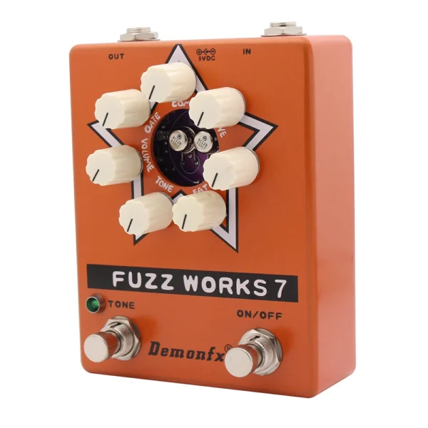 Demonfx Fuzz Works 7 ギター ベース ファズ エフェクター - 画像 (2)