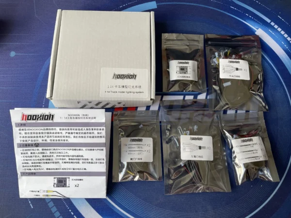 Nooxion Fury Bear LED 라이트 스카니아 Actros Volvo RC 트럭