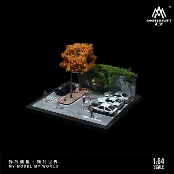 MoreArt TimeMicro 1/64 스트리트 라이트 어셈블리 디오라마 - 이미지 2